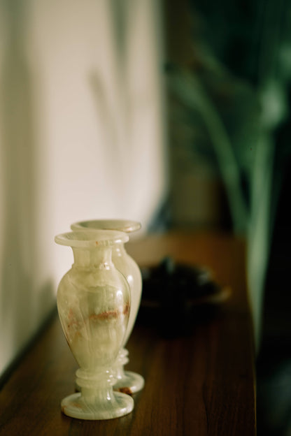 Vintage Onyx Vase